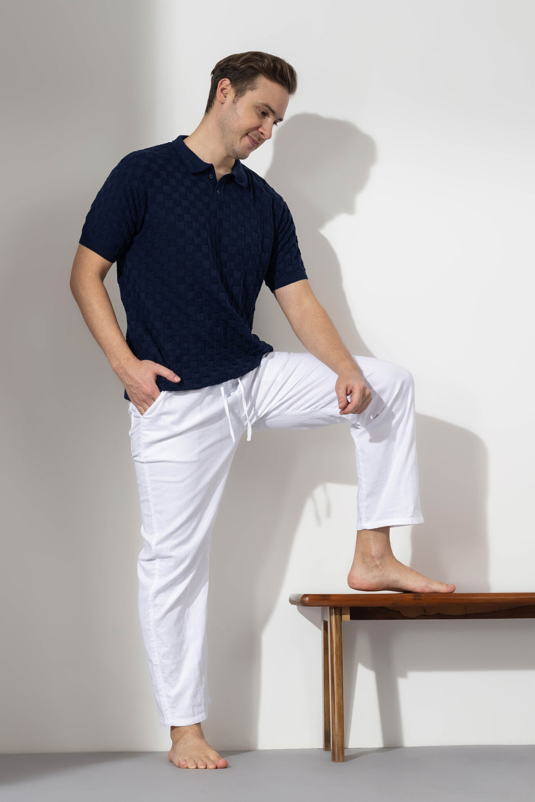 White Linen Pants