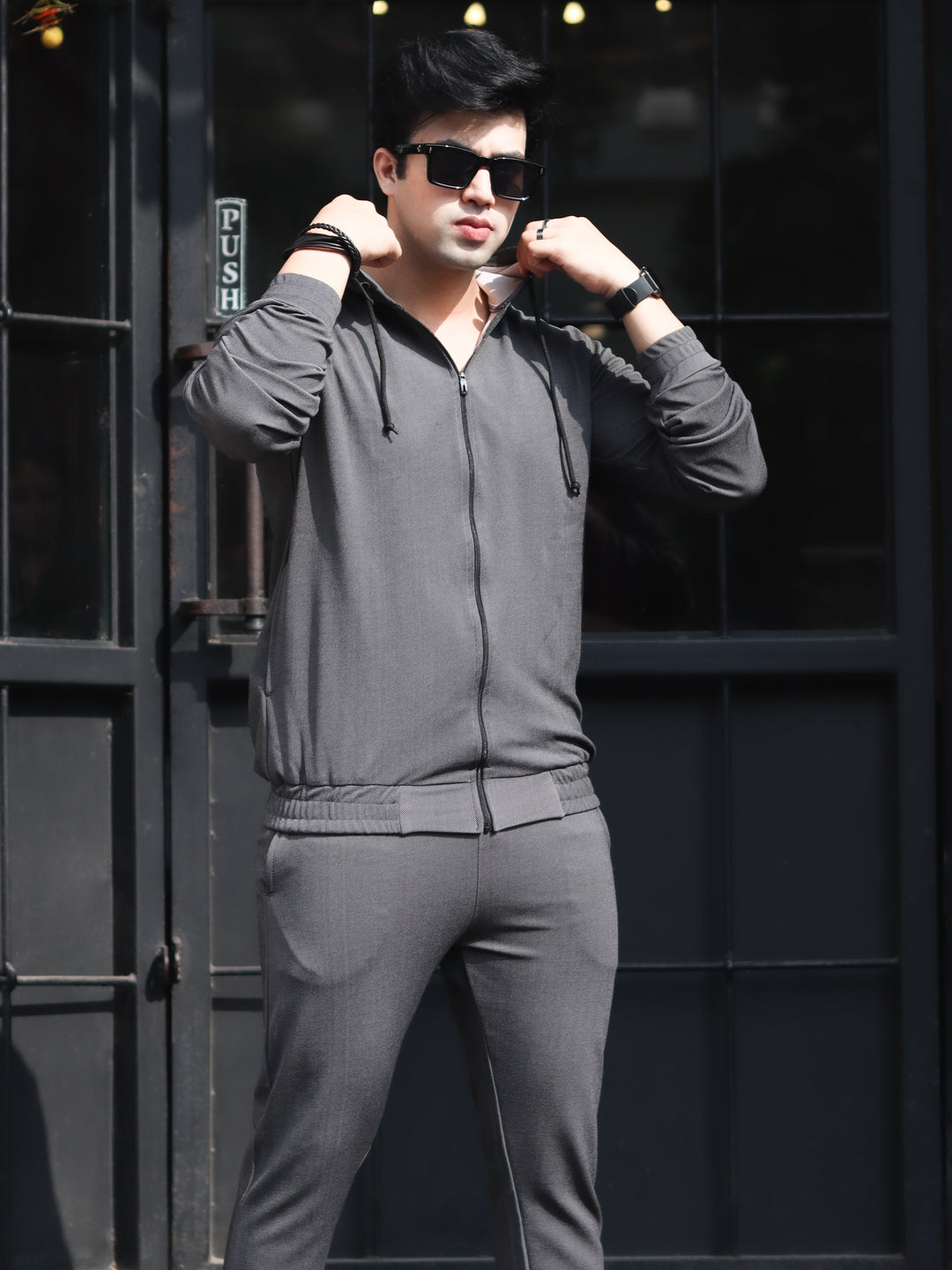 Grey Tracksuit Co-Ords