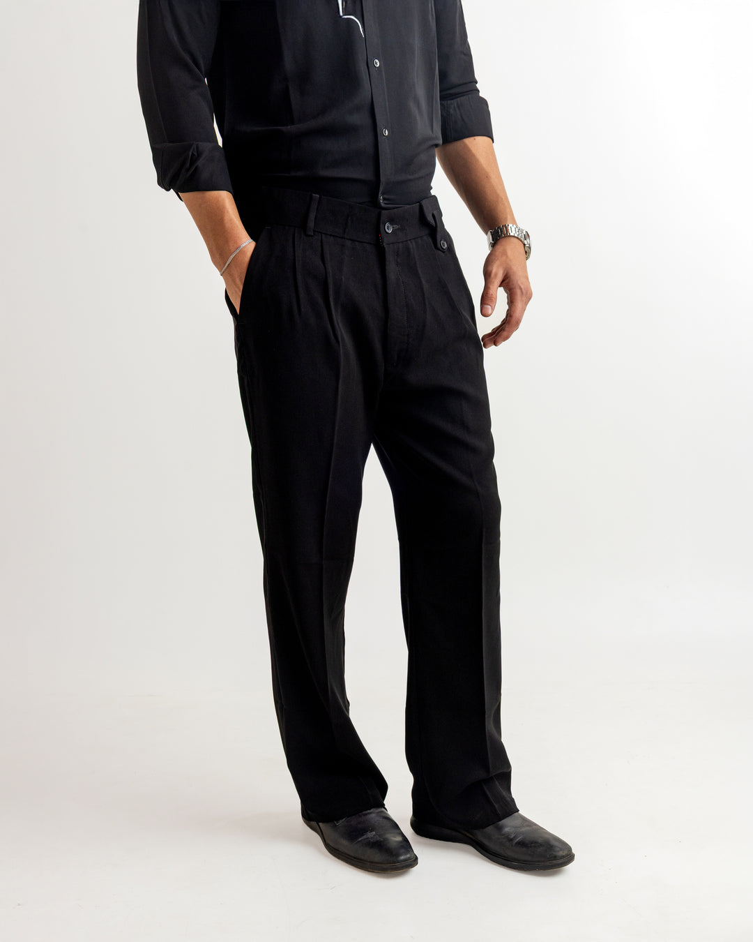 Black Statement Trouser
