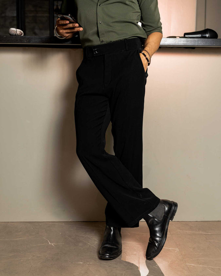 Yūgen Black Statement Trouser