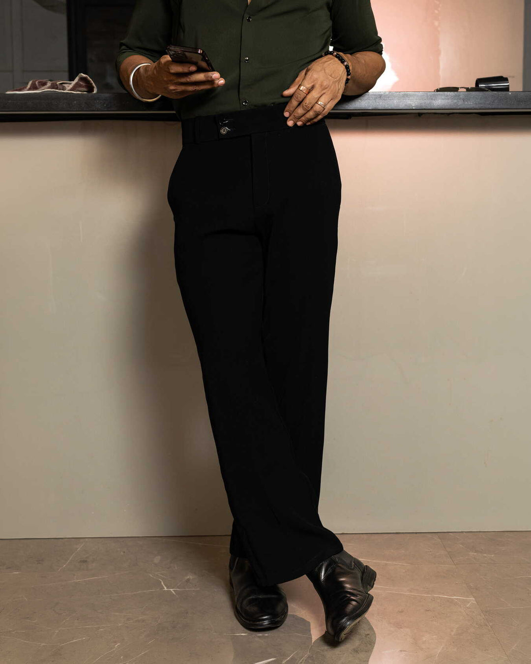 Yūgen Black Statement Trouser
