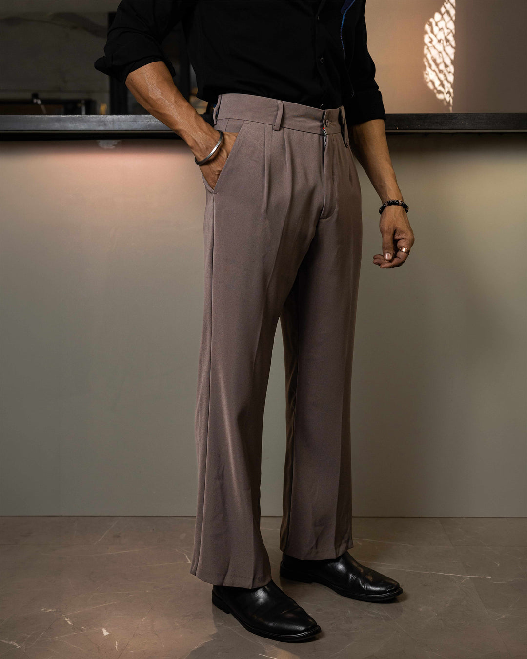 Cocoa Drift Japanese Trouser