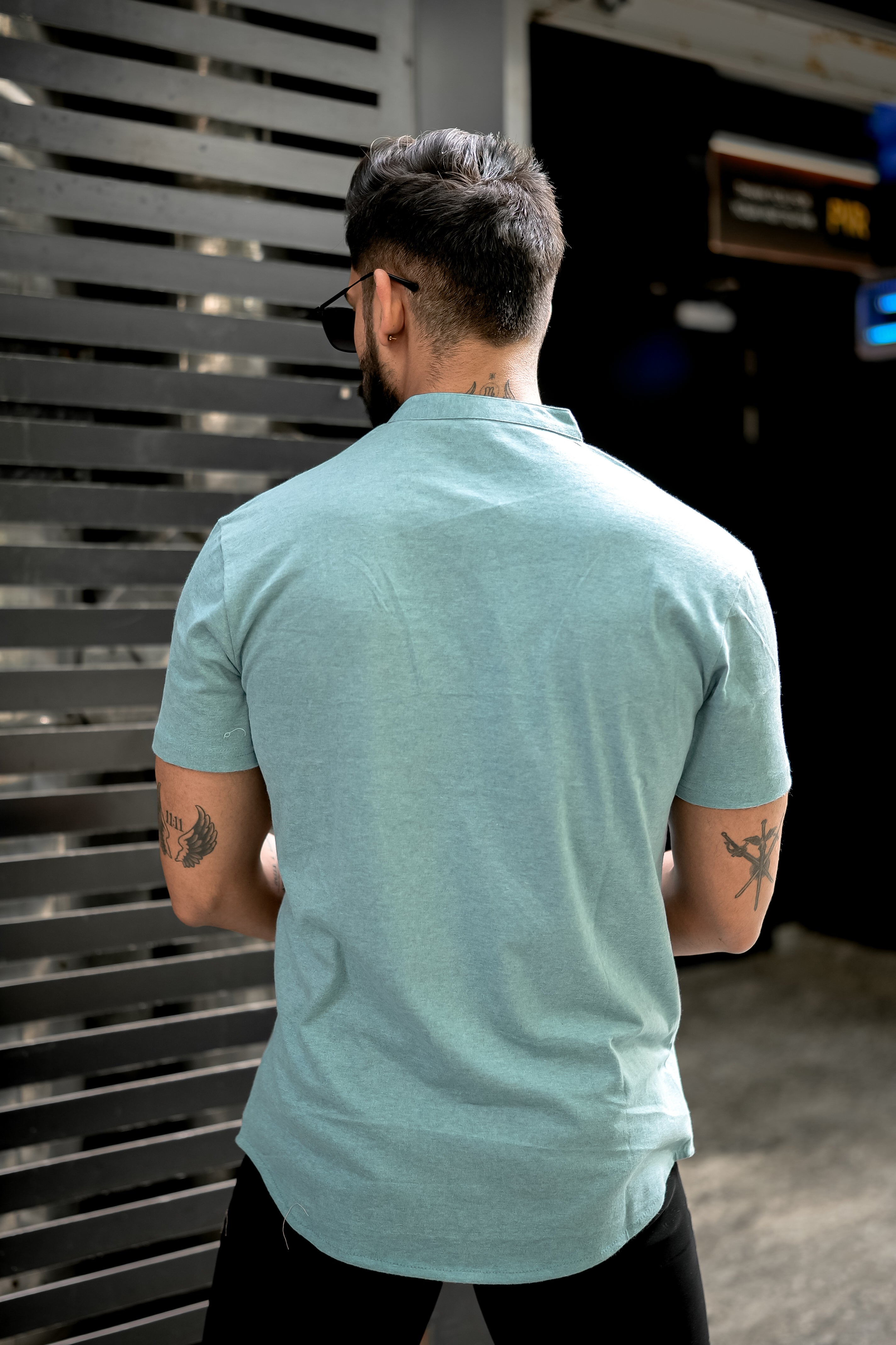 Light Green Knitted Shirt