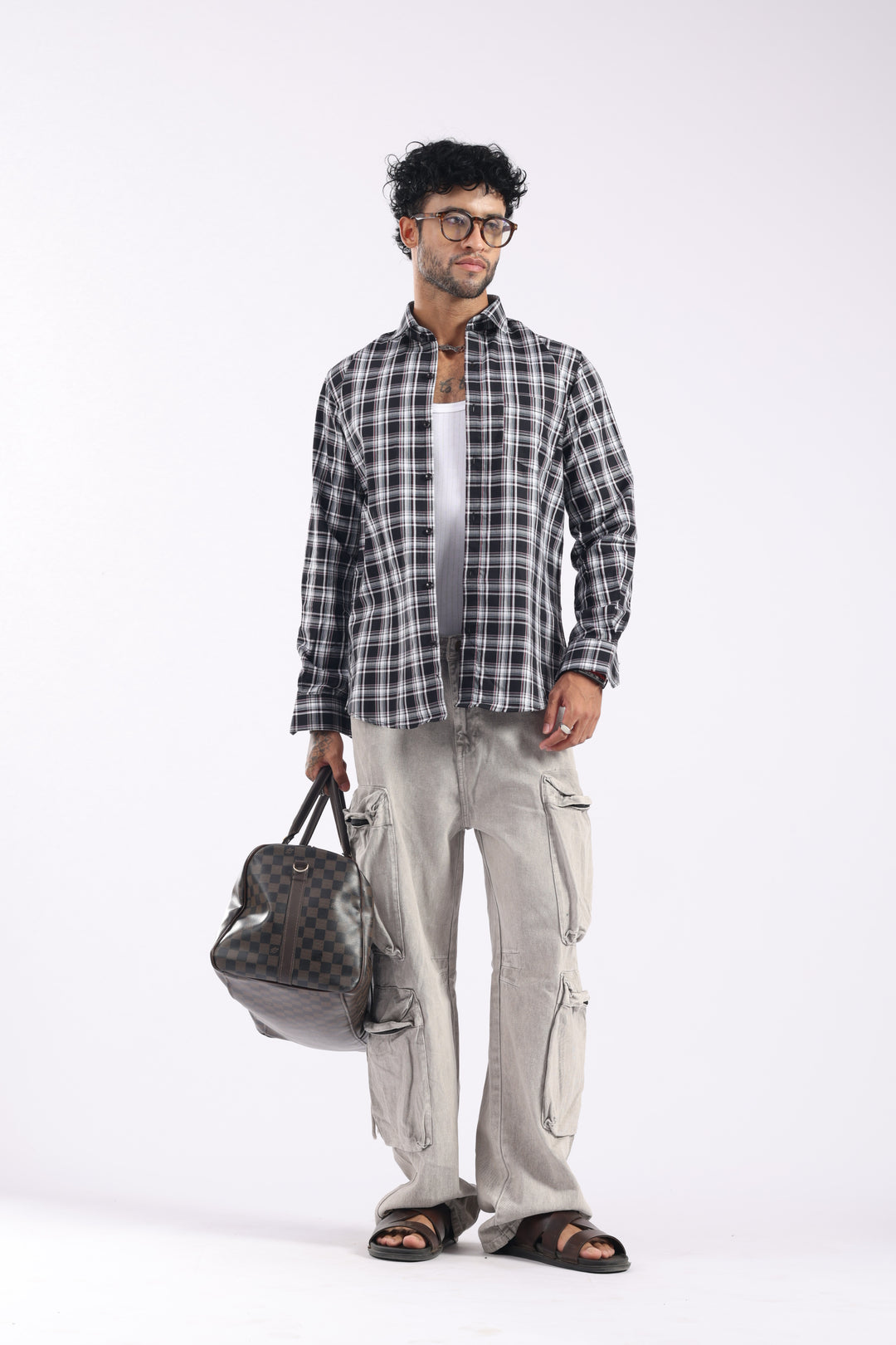 Premium Multi-Color Plaid Checked Casual Shirt