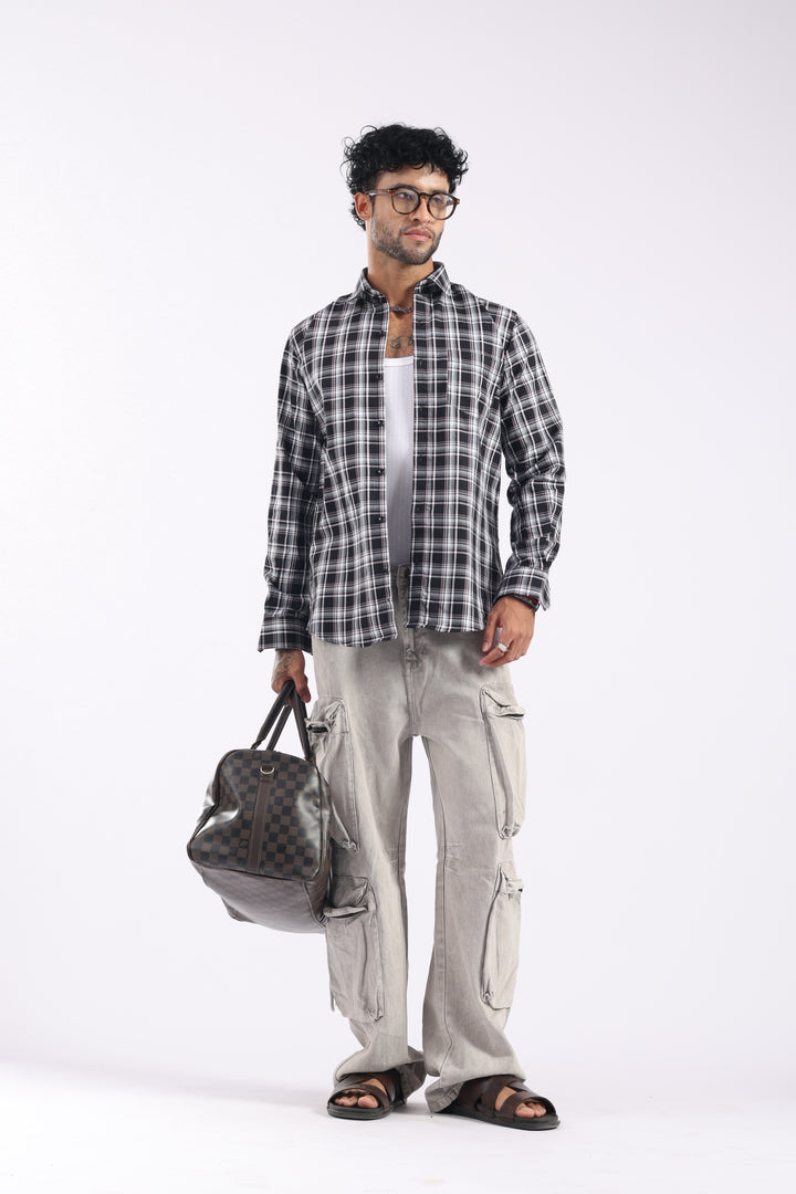Premium Multi-Color Plaid Checked Casual Shirt