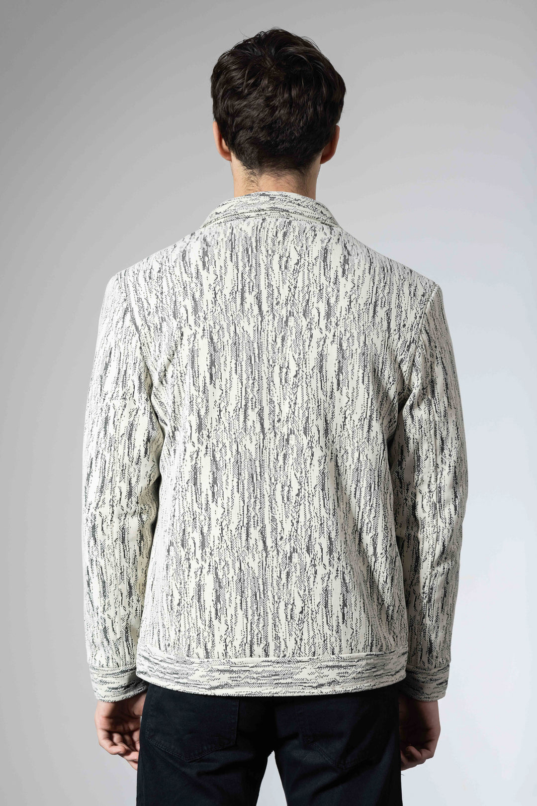 Off White Men Double Pocket Winter Overshirt