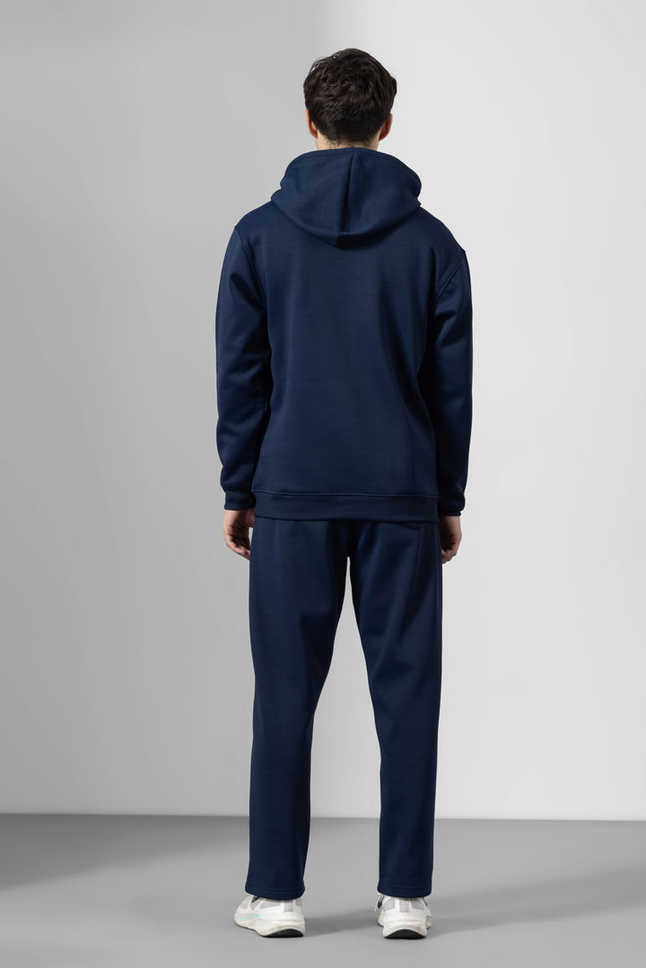 Navy Heavy Fleece(320gsm) 2-piece Loose Fit hoodie and joggers set