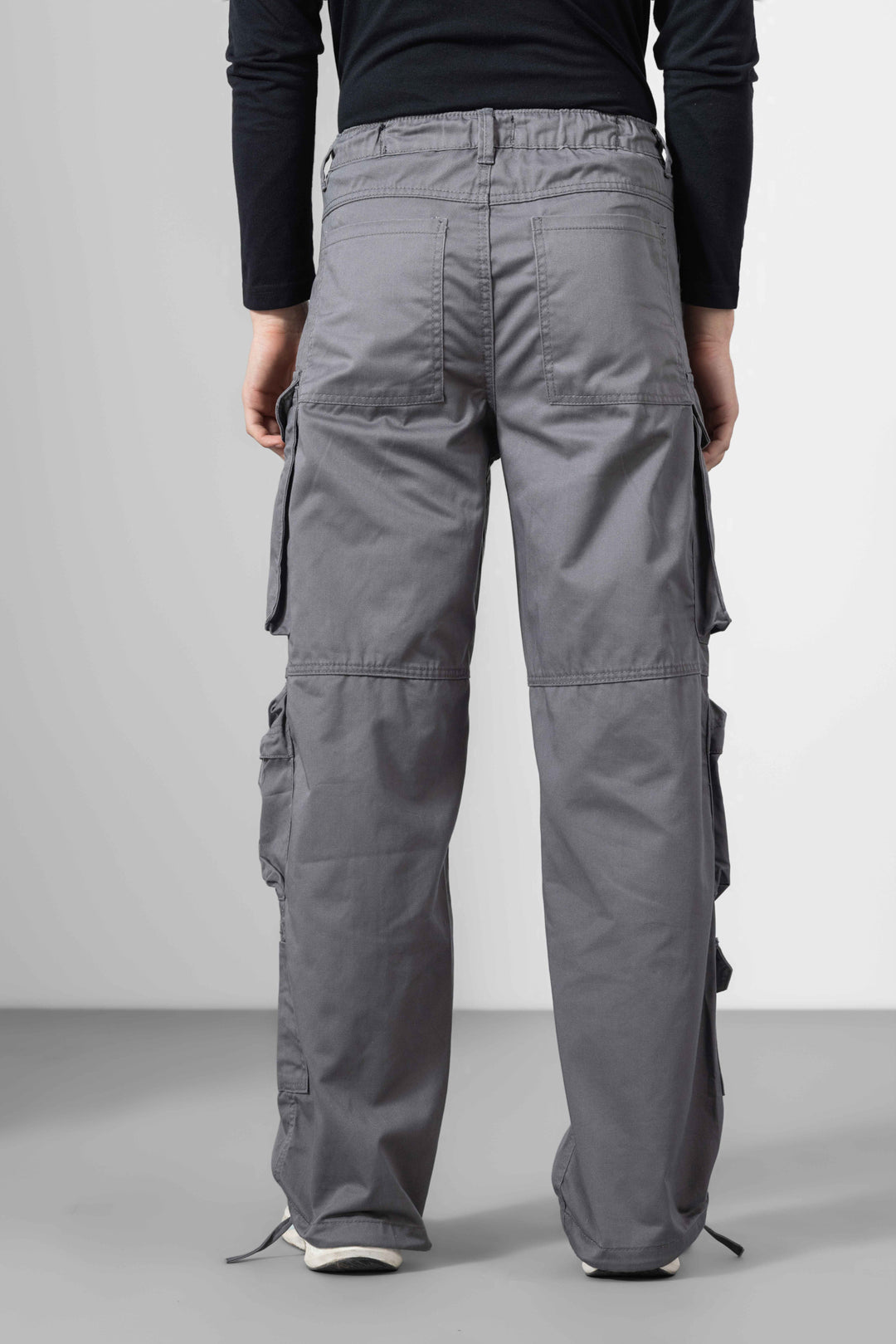 Grey Men Cargo Pants