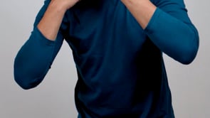 Turq  High Neck T-shirt- GSFSHYNCK2213TURQ