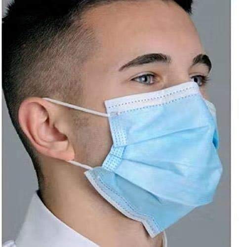 Unisex 3 Ply Non Woven Anti Pollution Surgical Mask- Pack of 200