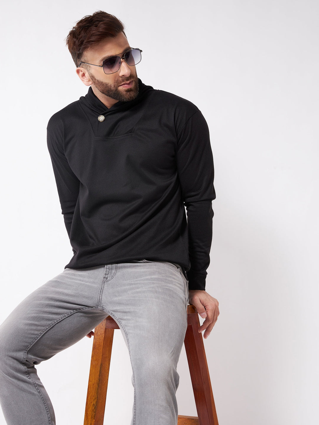 Shawl Collar PolyCotton