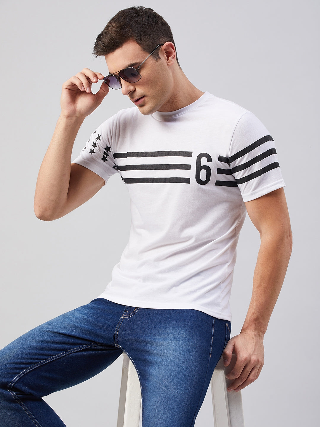 white summer tshirt