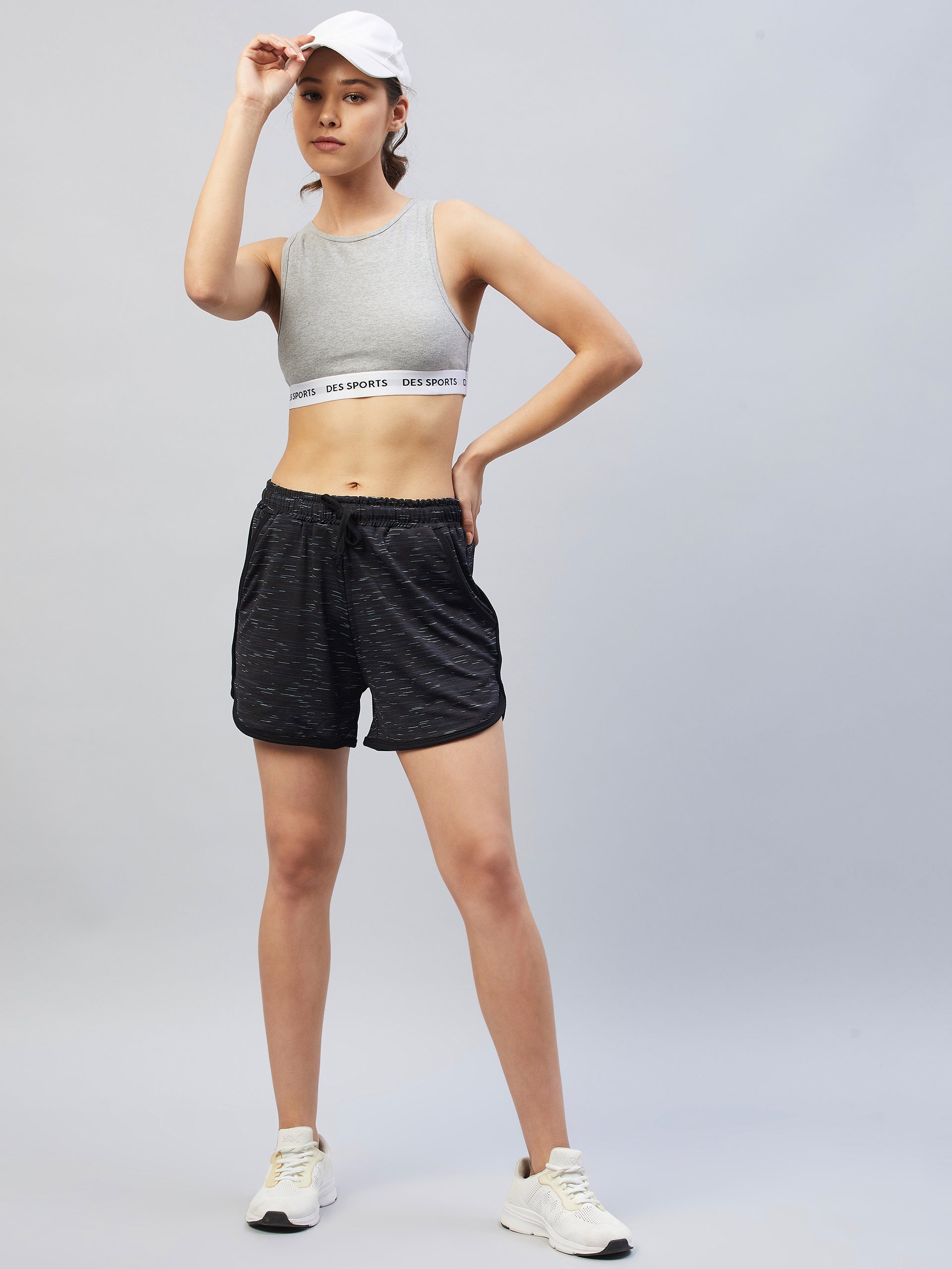 Black Short,Checkred short