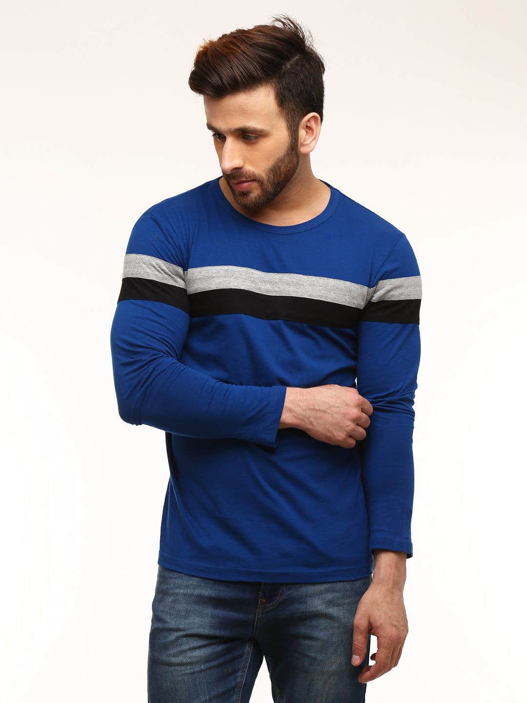 Indigo Round Neck T-Shirt